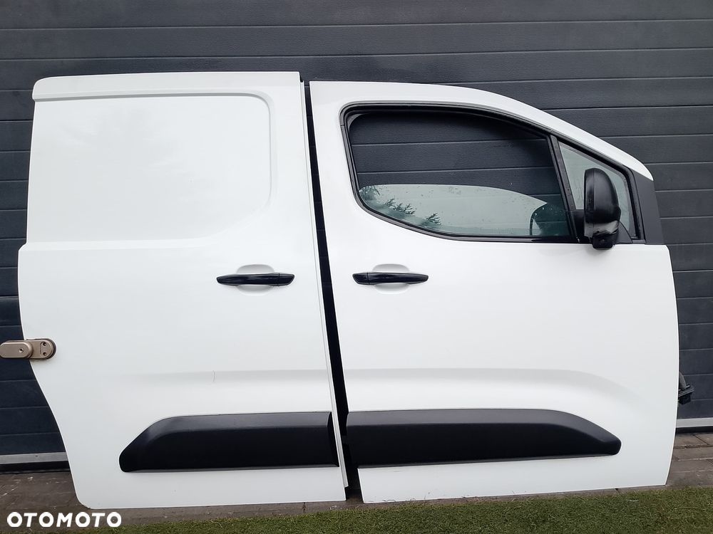PEUGEOT PARTNER IV BERLINGO RIFTER COMBO DRZWI PRZÓD PRAWE KOMPLETNE EWP - 4