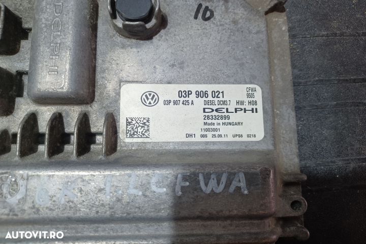Calculator motor ECU 03P906021 - 1.2 CFWA 03P906021 - 1.2 CFWA Volksw - 2