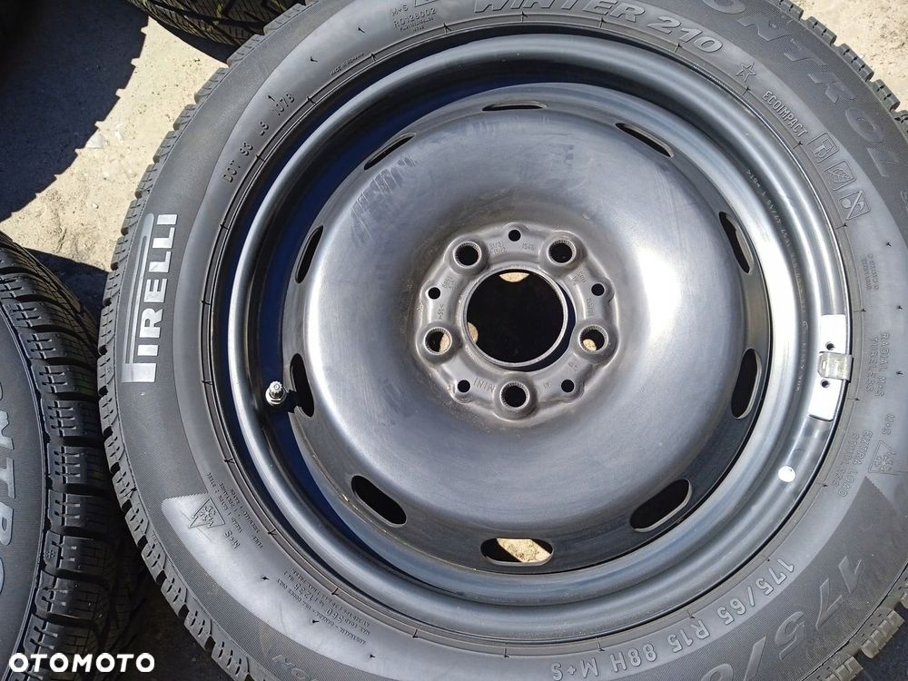 Koła zimowe 5x112 Mini Cooper One F55 F56 F57 czujniki opony 175/65 15 8mm - 3