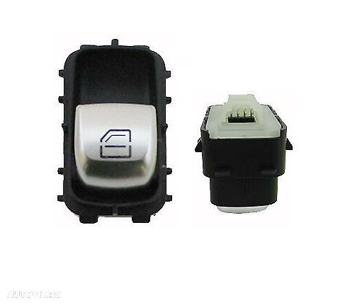 Comutator macara geam Mercedes Clasa C (W205), 01.2014-; Mercedes Clasa Glc (X253), 11.2015-; Mercedes Vito/V-Klasse (W447), 04.2014-, Aftermarket - 1
