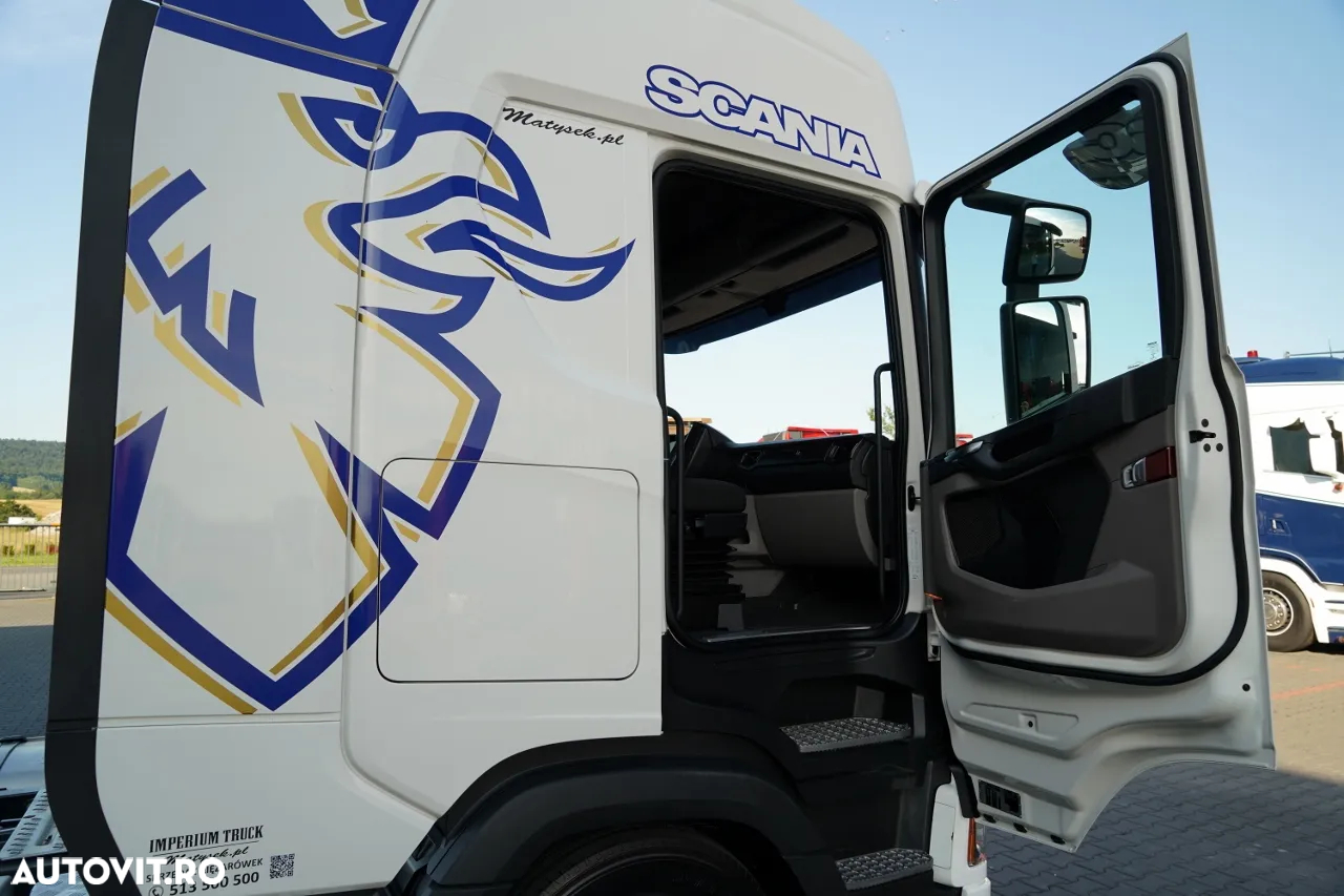 Scania R 450 / MEGA / RETARDER / PLATĂ JOSĂ / CONTRACT DE SERVICE POST-SERVICE - 33