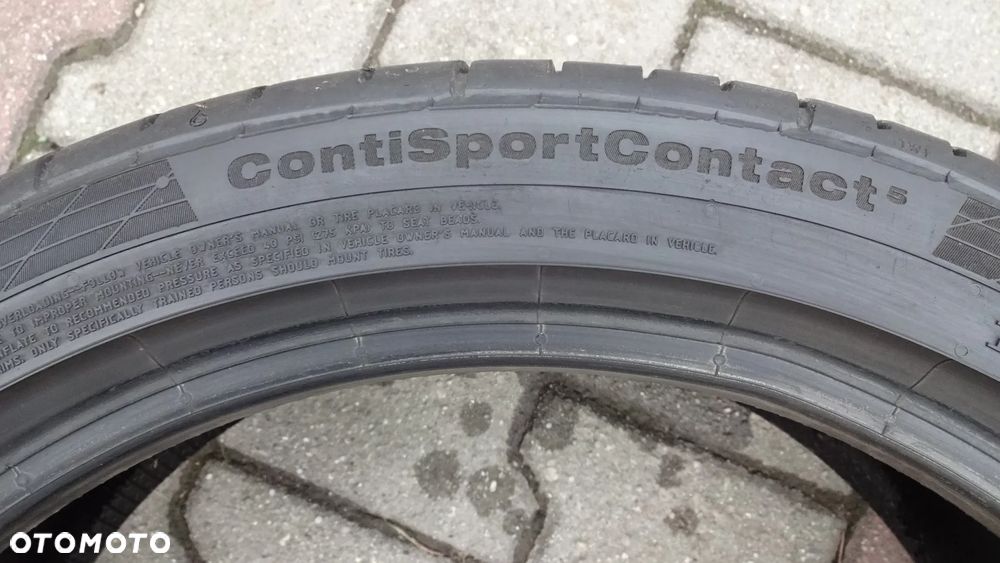 Opona letnia 2 szt. Continental ContiSportContact 5 195/45R17 81 W opony - 7