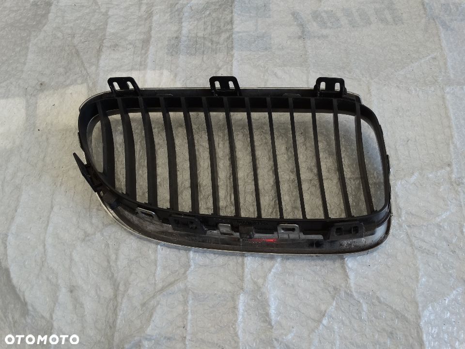 BMW E92 E93 Lift Kratka Nerka Atrapa Grill Lewa Czarna + Chrom 7254969 7254971 7254967 - 4