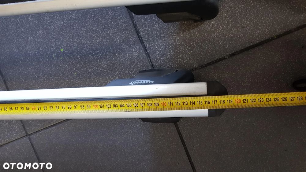 RELINGI DACHOWE 120cm ALUMINIOWE POPRZECZKI SUMMIT - 6