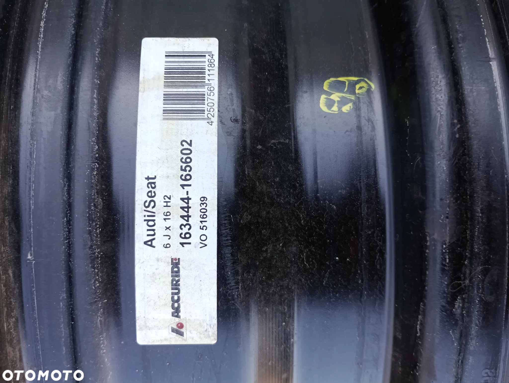 FELGI STALOWE 5x112 R16 6J ET43 AUDI Q2 A3 SEAT ATECA LEON SKODA KAROQ OCTAVIA VOLKSWAGEN TROC GOLF - 7