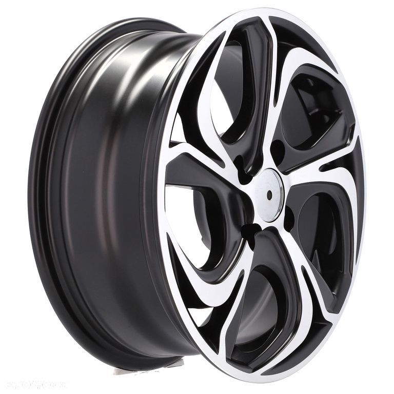 4x Felgi 14 4x100 m.in. do TOYOTA Yaris RENAULT Clio Aygo KIA RIO Picanto MAZDA 2 II - BY980 (LU1235 - 6