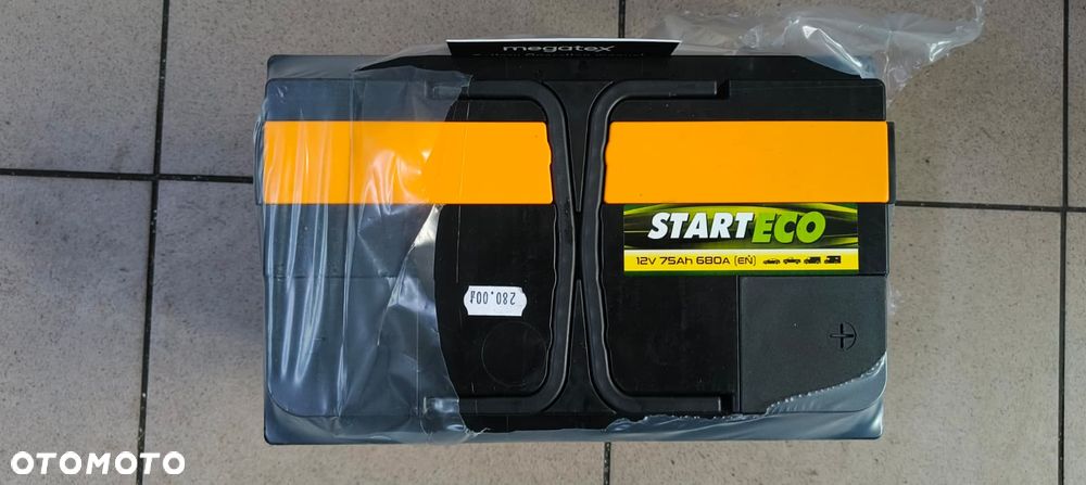 AKUMULATOR START ECO 12V 75Ah 680A NOWY - 2