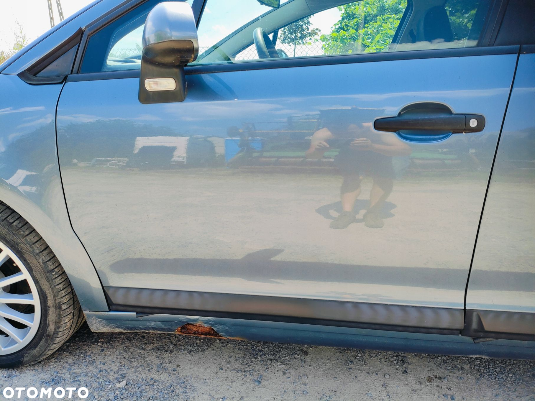 CITROEN C4 I 04- DRZWI LEWE PRZÓD PRZEDNIE EZW - 3