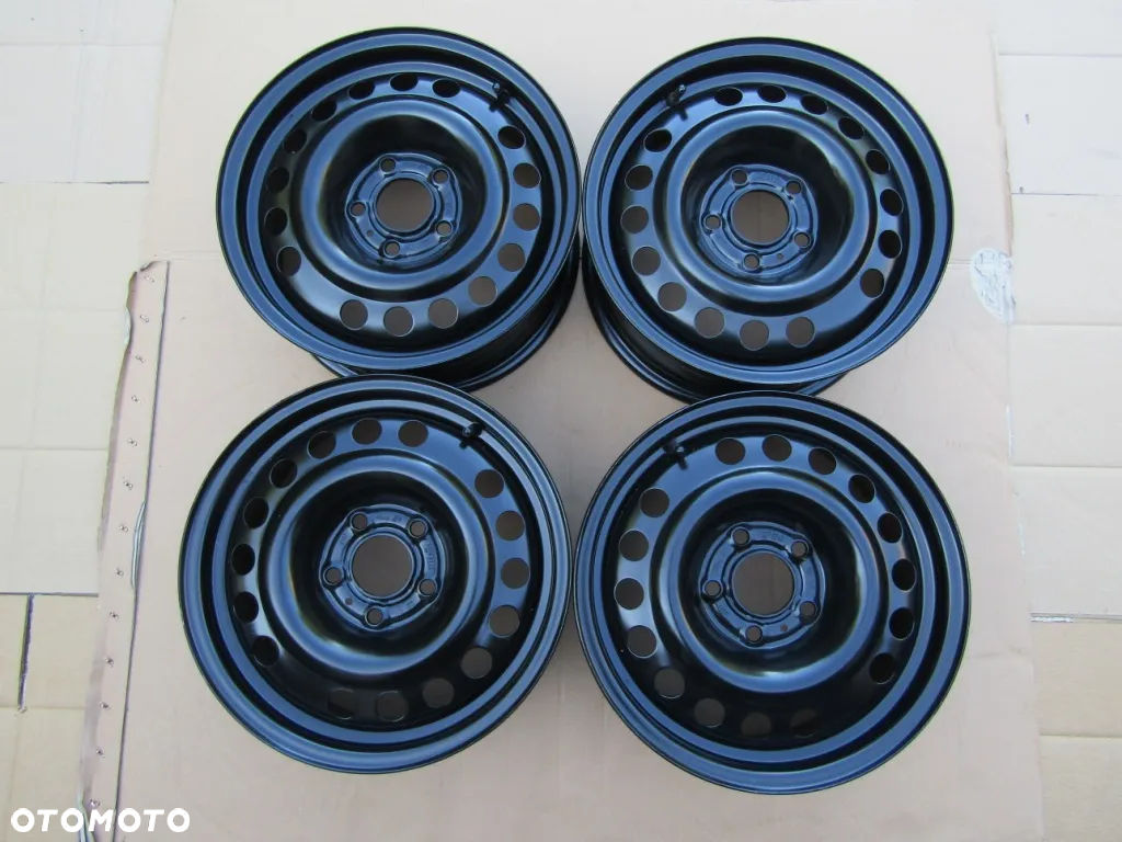4x NOWE Felgi 15 Opel Meriva A B Zafira A Astra H III Vectra B / 6j 5x110 ET43 - 4