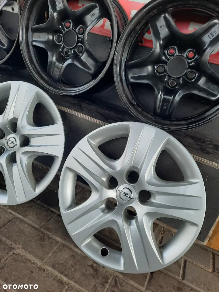 FELGI STALOWE STRUKTURALNE + KOŁPAKI 17" 5x120 ET41 OPEL INSIGNIA - 2