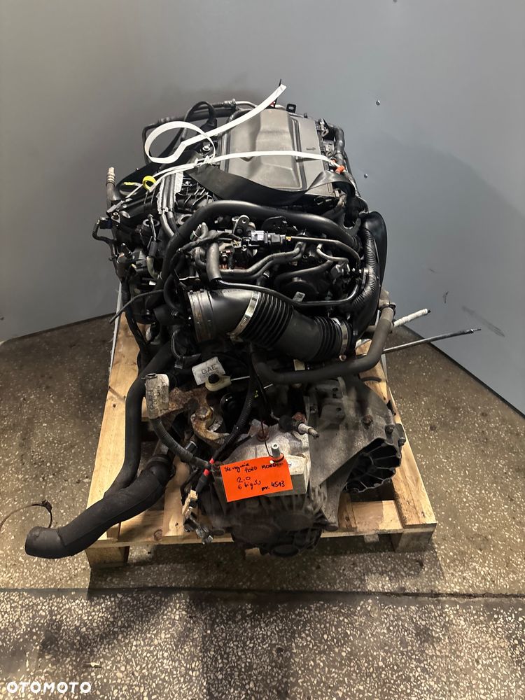 SILNIK KOMPLETNY MONDEO MK4 E5 140 PS 2,0 tdci AG9Q6007AC / AB  2012  film video - 10