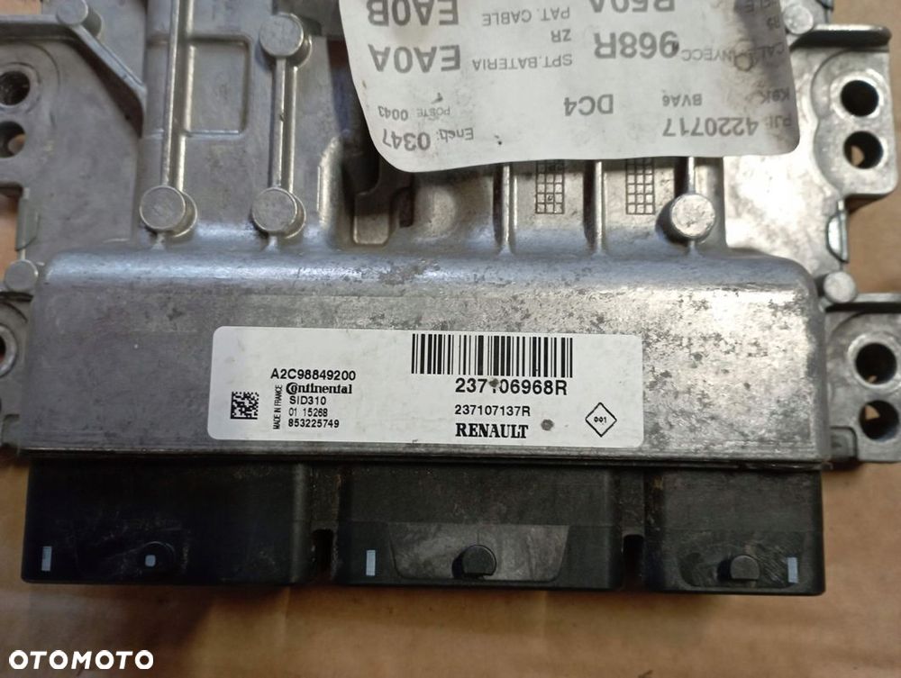 RENAULT KADJAR STEROWNIK KOMPUTER SILNIKA 237106968R - 2