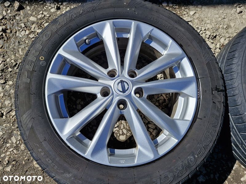 NISSAN QASHQAI J11 FELGI ALUMINIOWE 5X114,3 17 CALI KOŁA X TRAIL RENAULT 4EA1A - 7