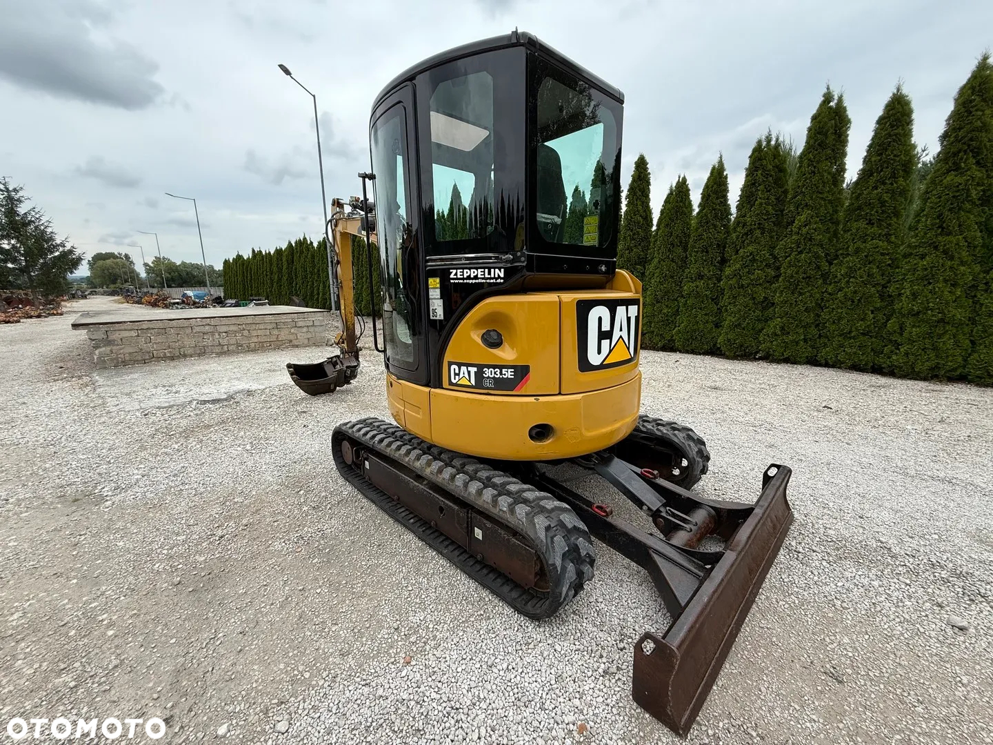 Caterpillar CAT 303.5 E CR / POWERTILT / 2014 ROK / PIĘKNA / Z NIEMIEC / ORYGINAŁ / 303.5ECR 301 302 303 304 305 302.7 - 5