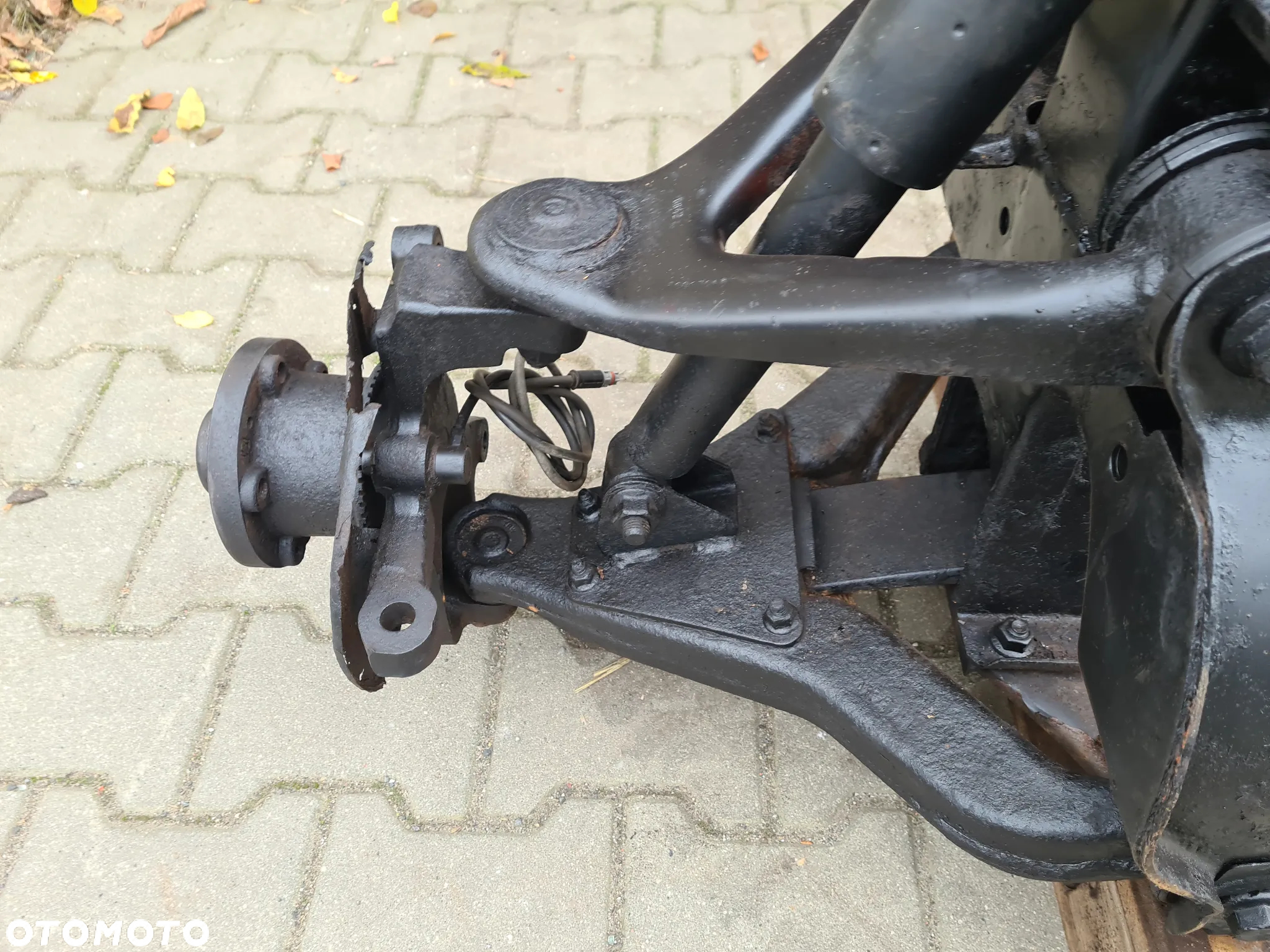 IVECO DAILY 3 99-06 sanki zawieszenie przód resor poprzeczny zwrotnice piasty amortyzatory wahacze - 6