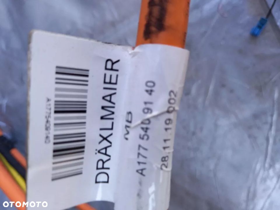 MERCEDES W177 KABEL ŁADOWANIA AKUMULATOra hybrydowego 1775409140 - 2