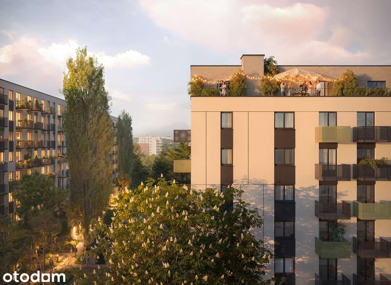 2-pokojowe mieszkanie 42m2 + balkon