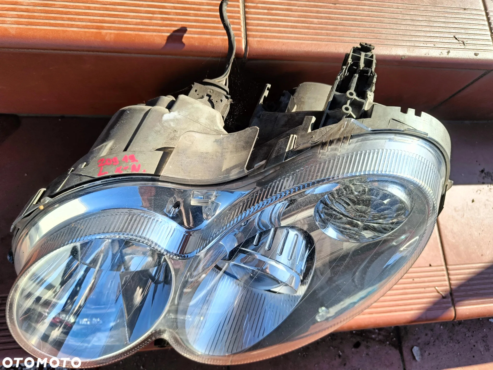 MERCEDES W209 CLK LAMPA PRZÓD PRZEDNIA BI XENON NIE SKRĘTNY LEWA - 5