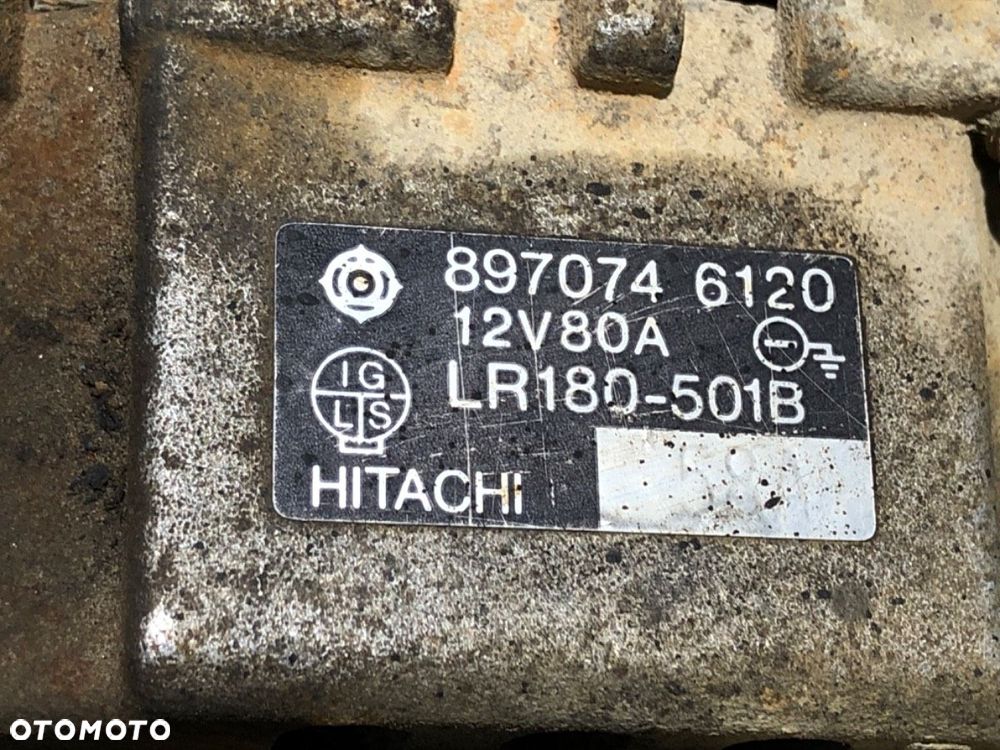 ALTERNATOR  OPEL FRONTERA A (U92) 1992 - 1998 2.8 TD (5BMWL4, 5BSUD2) 83 kW [113 KM] olej napędowy - 3