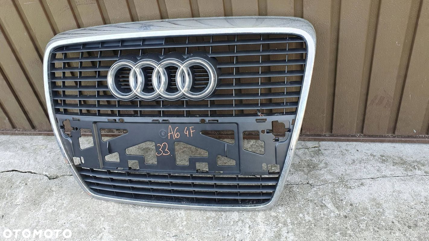 Audi A6 C6 4F 04-08 grill atrapa chłodnicy - 4