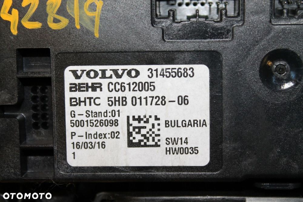 VOLVO V90 S90 XC90 XC60 MODUŁ STEROWNIK KLIMY - 2