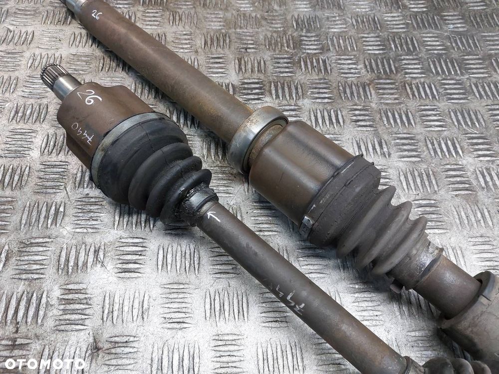 PÓŁOŚ LEWY PRZÓD + PRAWY PRZÓD 6B FORD FOCUS MK3 1.6 TDCI KRÓTKA DŁUGA - 3