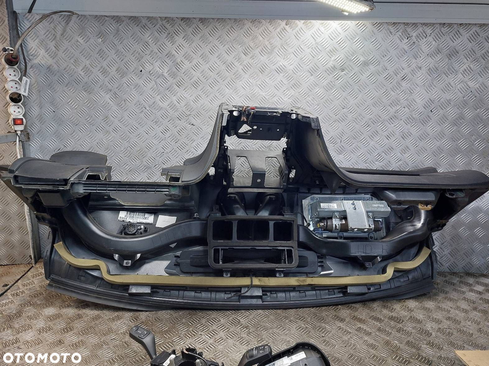 ZESTAW AIRBAG KOKPIT DESKA MODUŁ AIRBAG PASY MONDEO MK4 7S7T-14B056-AC - 10