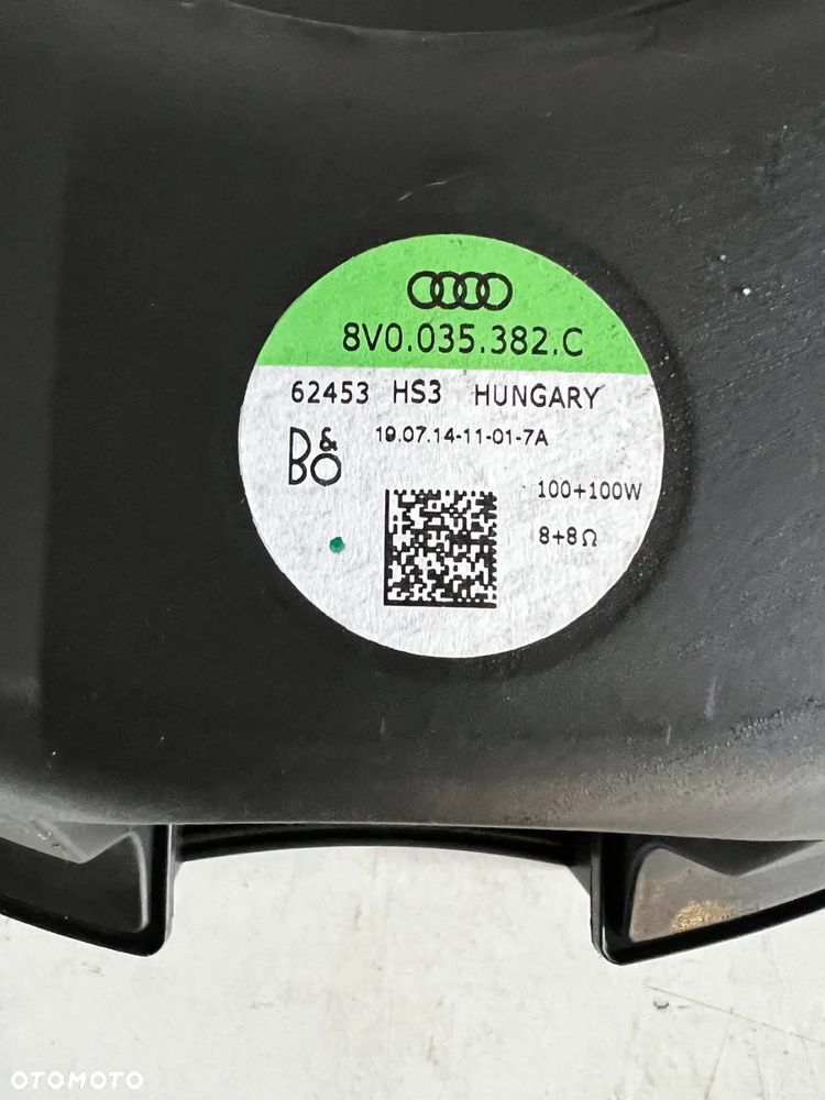 TUBA 8V0035382C, AUDI A3 8V 2017 BANG & OLUFSE JAK NOWY - 2