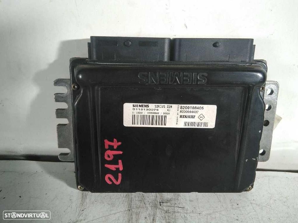 CENTRALINA DO MOTOR UCE RENAULT CLIO II FASE I BCB0 - 1