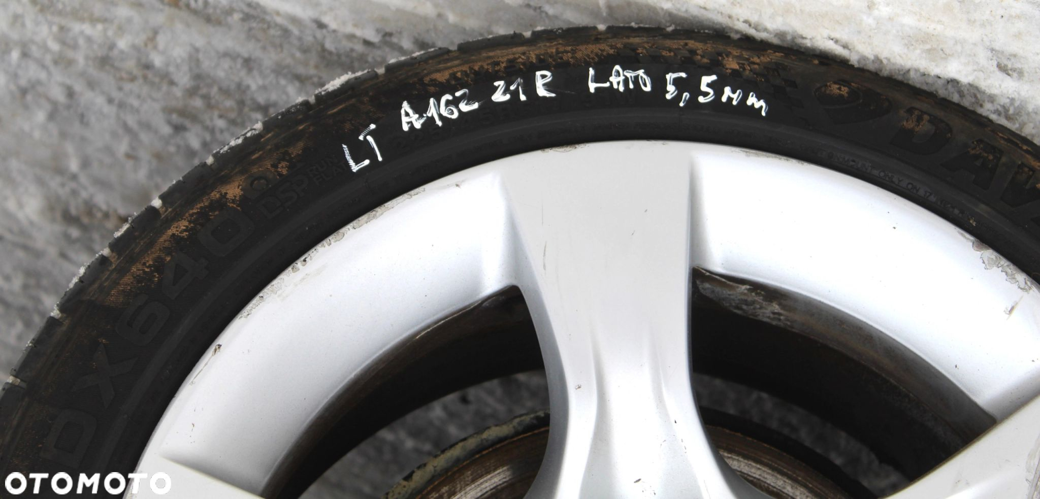 OSŁONA OPONY LATO DAVANTI 225 40 17 5,5MM 2021R - 5