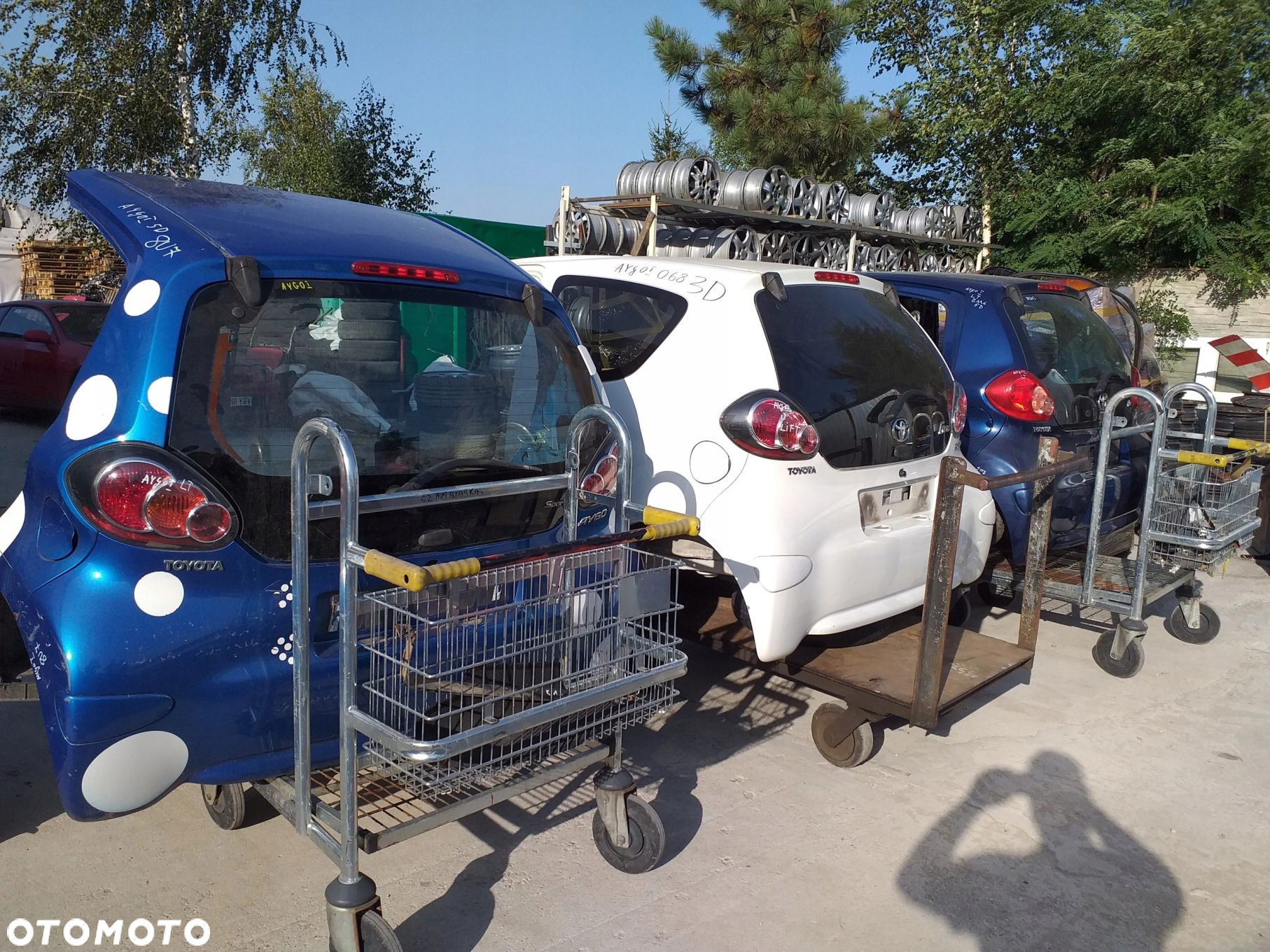 Toyota Aygo I radio CD oryginał - 5