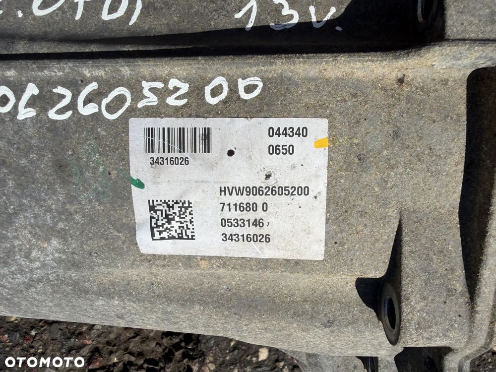 Crafter 2,0TDI 11-16r skrzynia biegów HVW9062605200 - 7