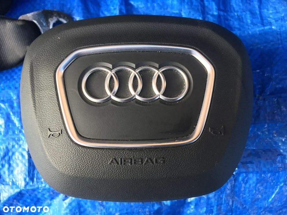 AUDI Q7 4M LIFT 7 OSOBOWA KONSOLA DESKA AIRBAG PASY / HEAD UP / ORYGINAŁ - 4