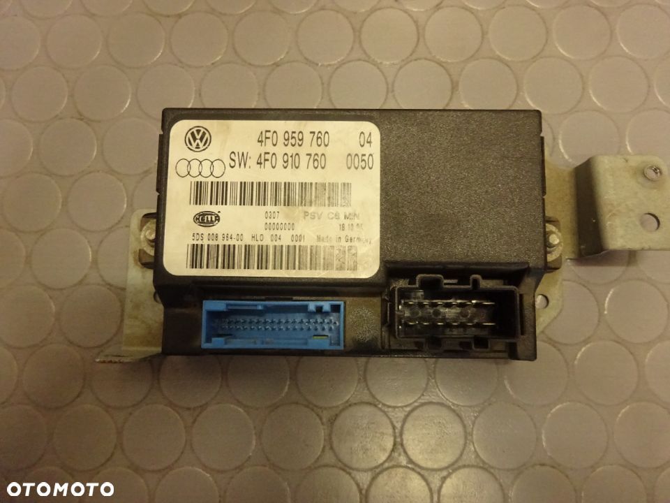 4F0959760 Modul pamieci fotela kierowcy  Audi A6 C6 4F0 czesci - 1