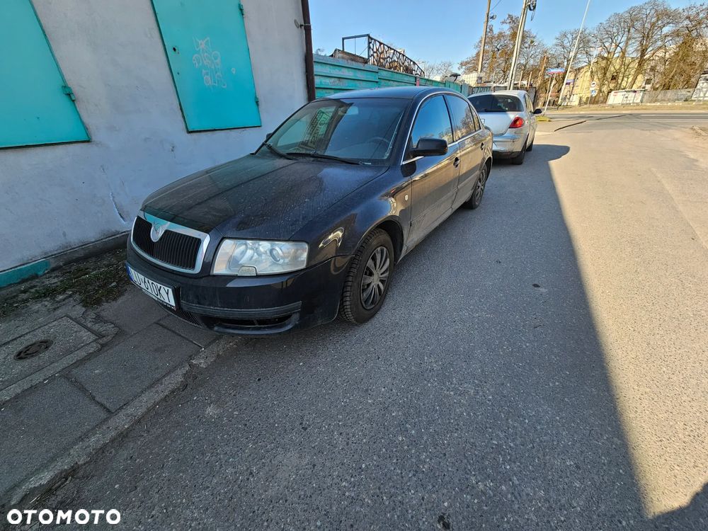 Czarna Octavia 2 Superb 19 TDI automat na części 1.9 TDI - 5