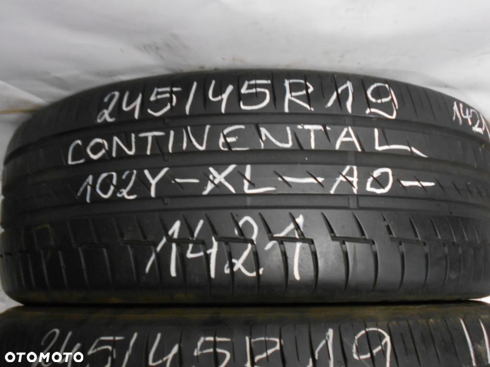 OPONY 245/45R19 CONTINENTAL PREMIUM CONTACT 6 XL AO DOT 1421 7.1MM - 2