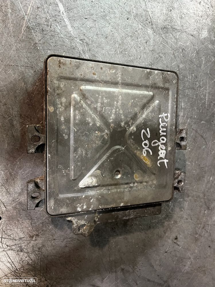 CENTRALINA DO MOTOR PEUGEOT 206 1.4i 9637087480 IAW1AP90 - 1