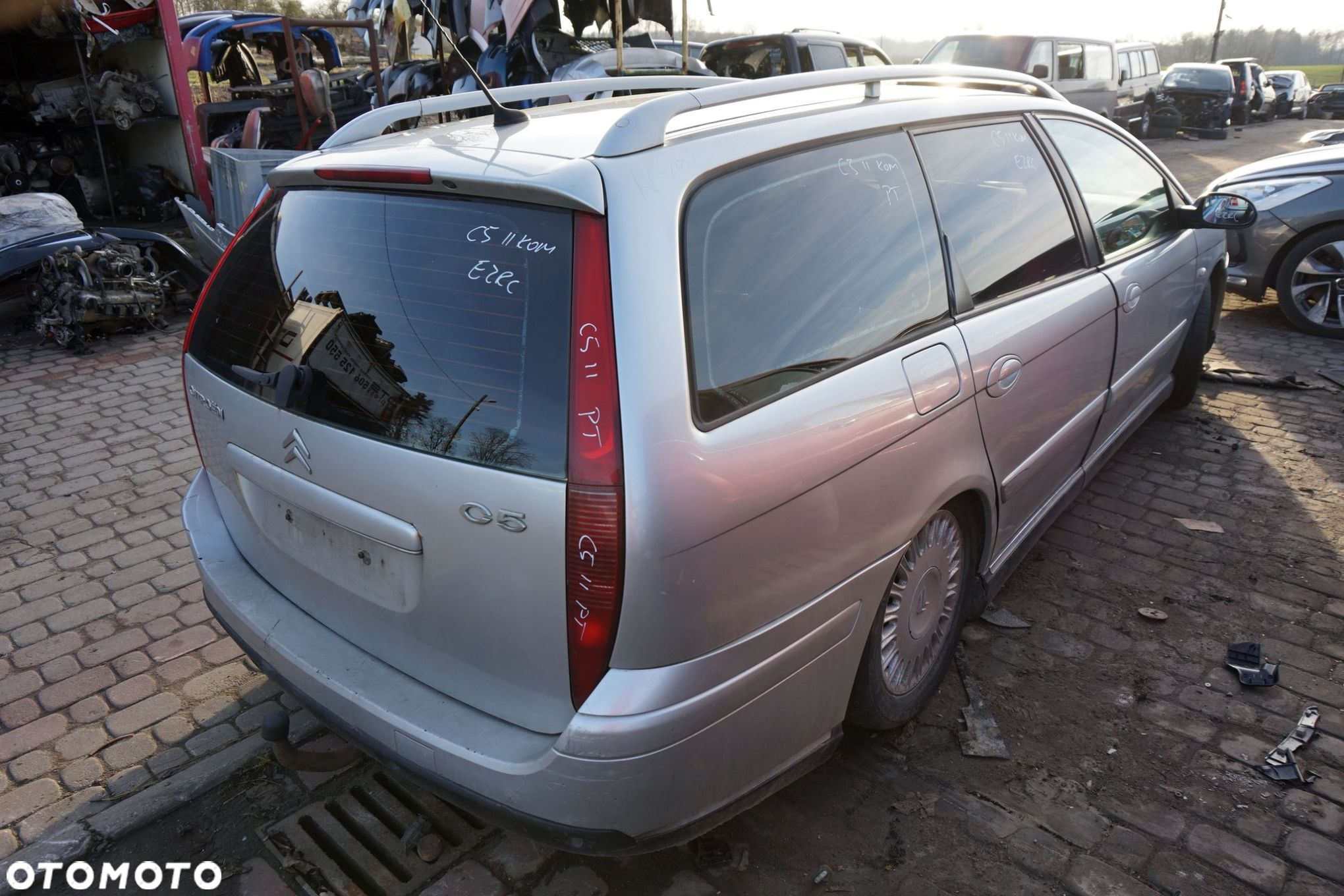 CITROEN C5 II LIFT KOMBI 2005 EZRC 2.0 HDI DW10BTED4 136KM 20MB02 SREBRNY na części - 5