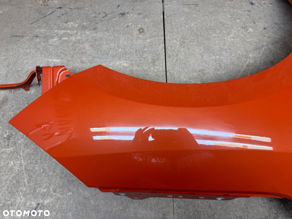 BŁOTNIK PRZÓD PRAWY PRZEDNI PRAWY OPEL CORSA F POMARAŃCZOWY - 4