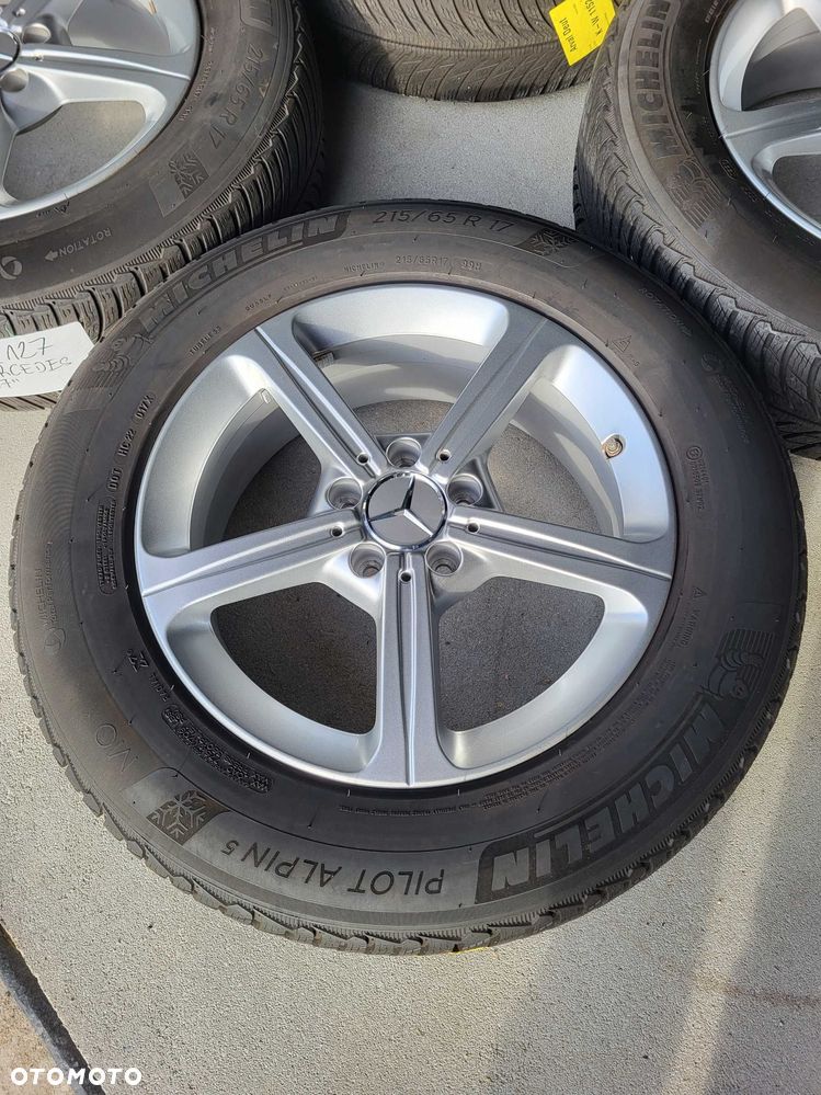 [K127] Koła zimowe 17 Cali 5x112 Michelin 215/65/17 Mercedes 21r - 4