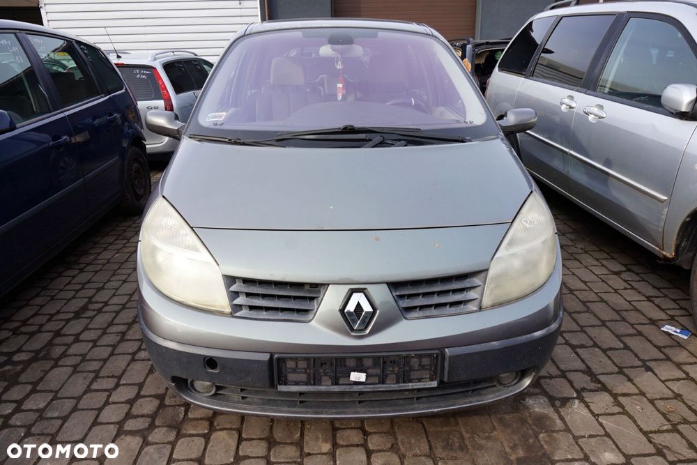 RENAULT SCENIC II PH1 2004 NV603 1.5 DCI K9K722 81KM JR5103 SZARY na części - 9
