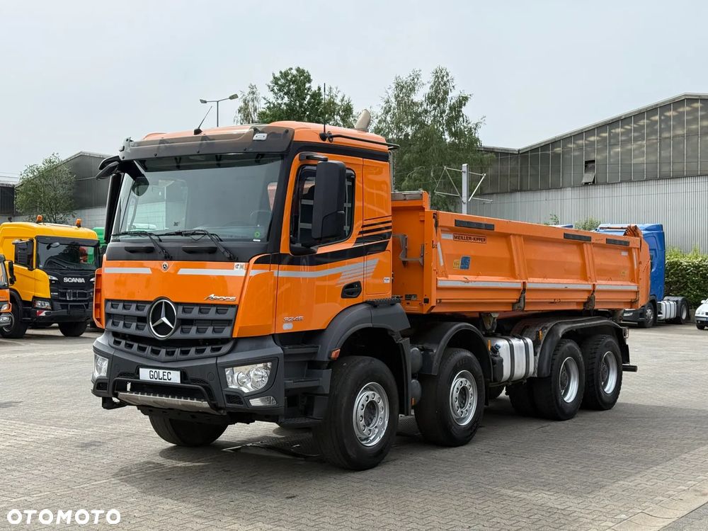 Mercedes-Benz AROCS 3246 8x4 EURO6 WYWROTKA TRÓJSTRONNA Z BORDMATIKIEM - 12