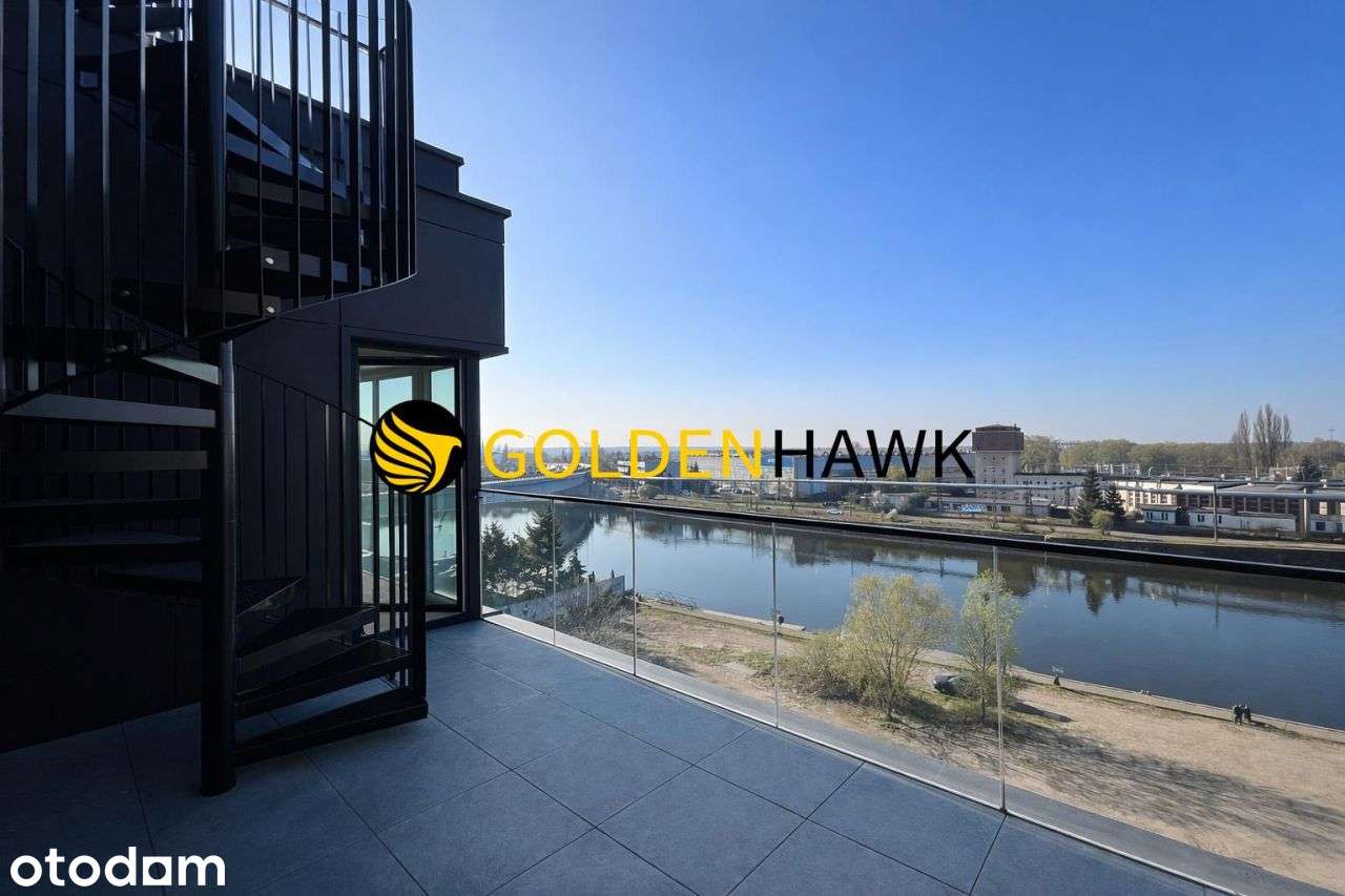 Apartament ze spektakularnym tarasem nad rzeką, 82