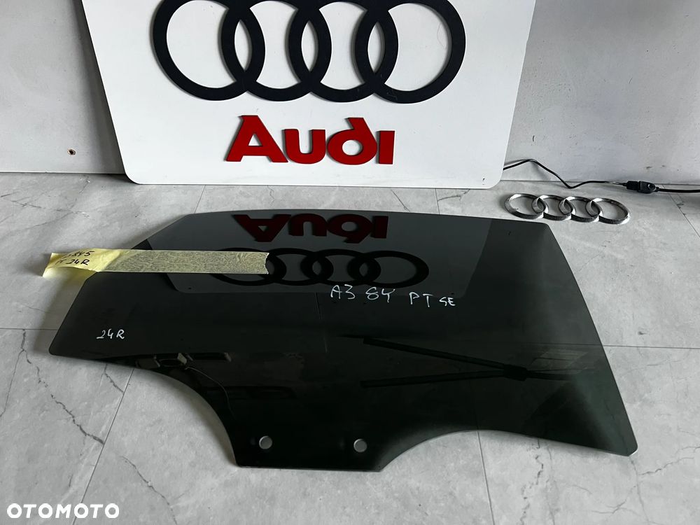 AUDI A3 8Y SZYBA DRZWI PRZÓD TYŁ PRAWY LEWY (SEDAN)  (AVANT) PRZÓD PRAWY LEWY RÓZNE WARIANTY RÓŻNE ROCZNIKI CENY W OPISIE ZDJĘCIE POGLĄDOWE - 2