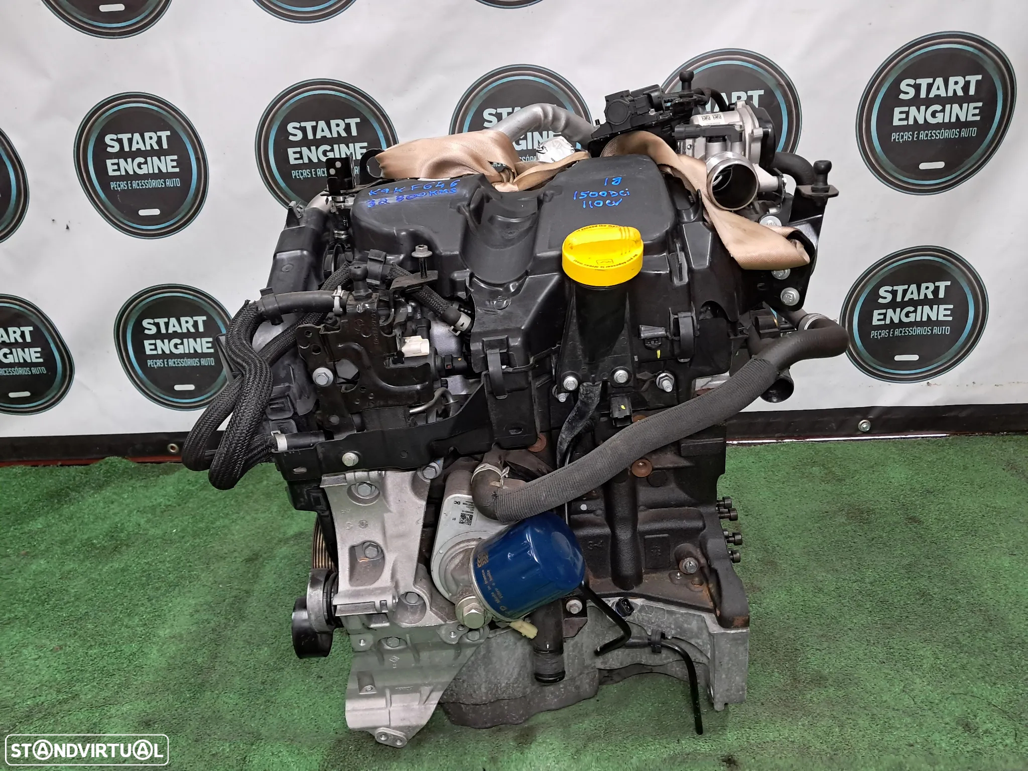 Motor 1.5 Dci 110 cv K9k646 Megane III Scenic Captur laguna - 3