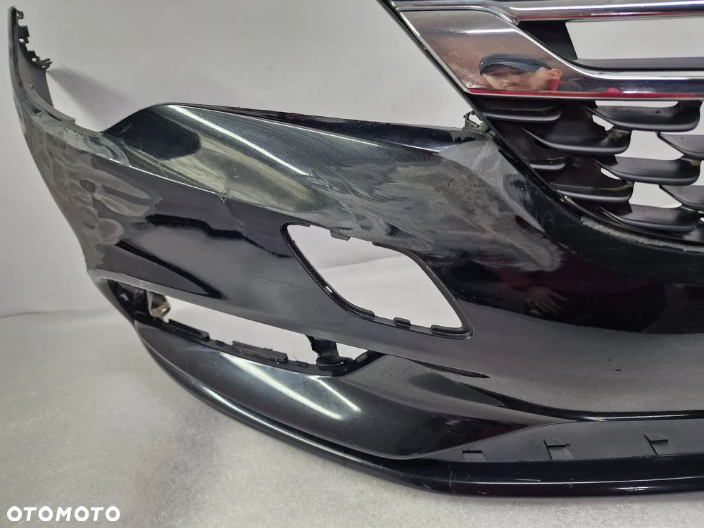 OPEL ASTRA K V 15- ZDERZAK PRZEDNI PRZÓD BEZ SPRYSKÓW I PDC + KOMPLETNY GRILL / ATRAPA , NR 39052730 , NR AUKCJI NZ1005 - 16