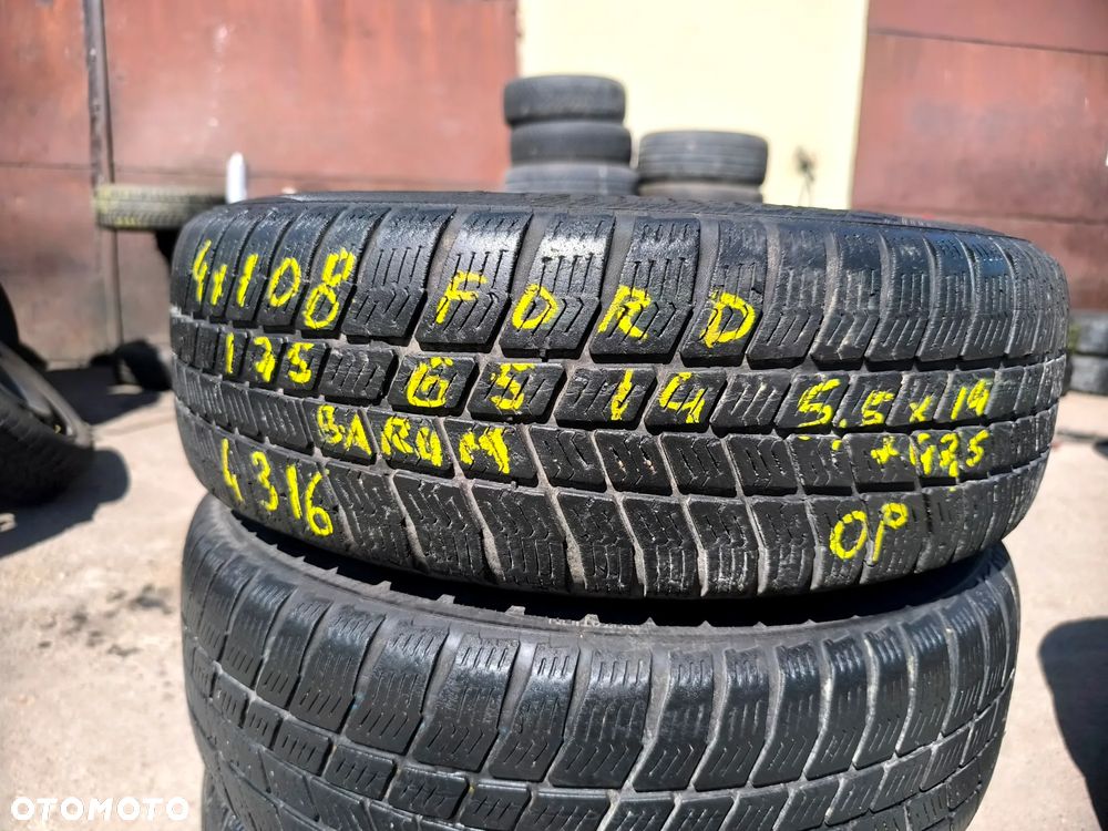 4x108 Felgi Stalowe Stal 14 Koła Zimowe Zima FORD FIESTA PUMA COURIER KA II 2 KA+ FUSION FOCUS MAZDA 2 4,5mm Legnica ALU-RAD 175/65 - 10