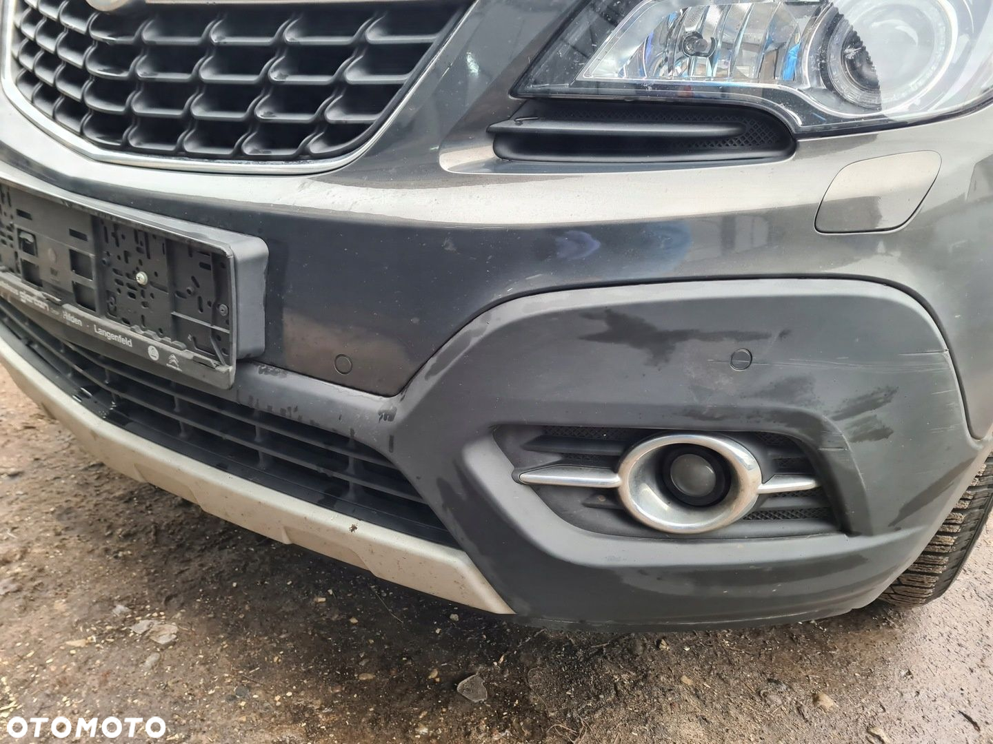 ZDERZAK PRZEDNI CZUJNIKI PARKOWANIA PDC SPRYSKIWACZE XENON MOKKA Z190 - 8