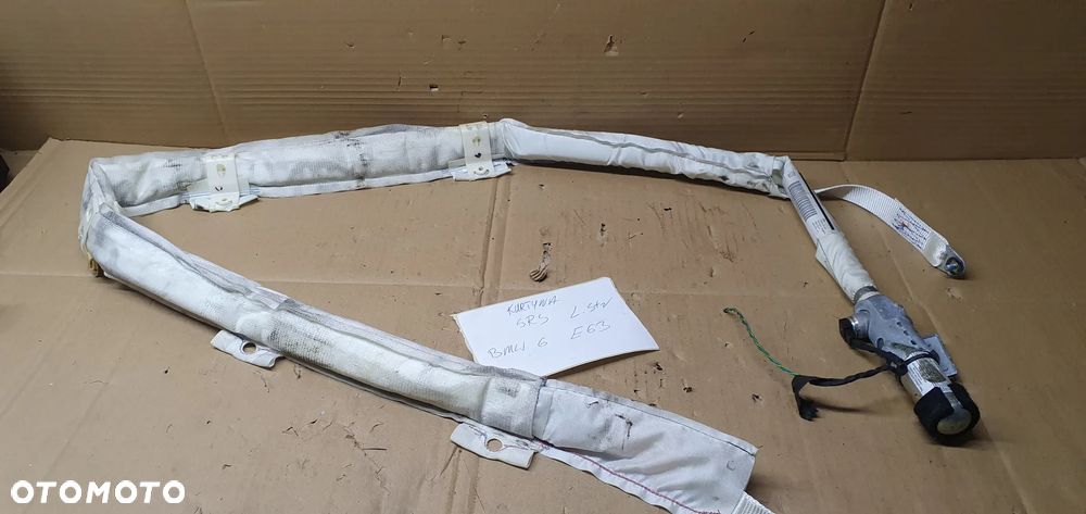 Kurtyna airbag boczna lewa BMW 6 E63 5322322 4480181 - 3