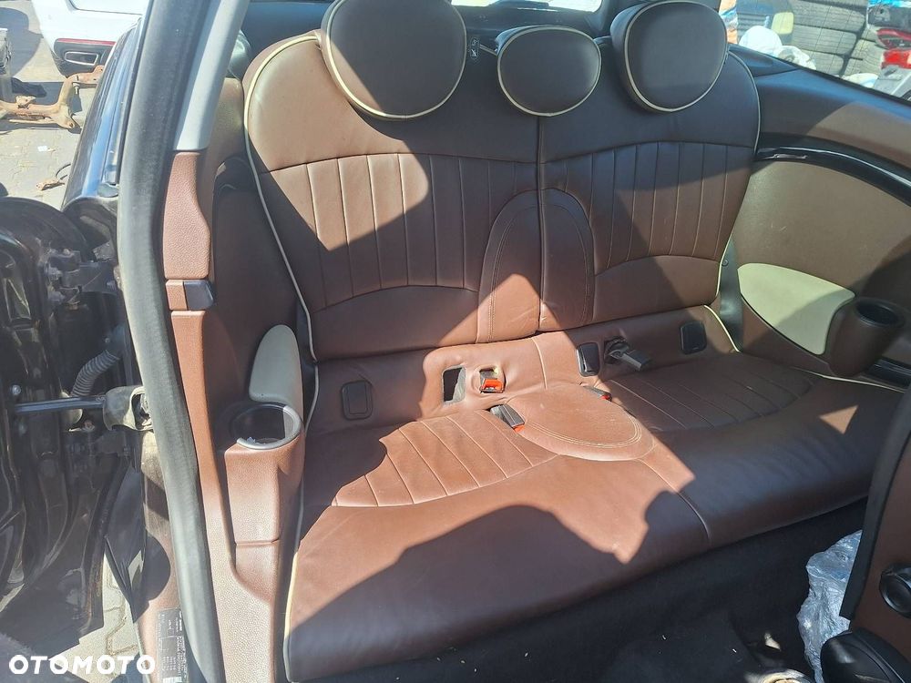 FOTELE KOMPLET LEWY PRAWY KANAPA TYŁ + BOCZKI MINI CLUBMAN R55 - 11
